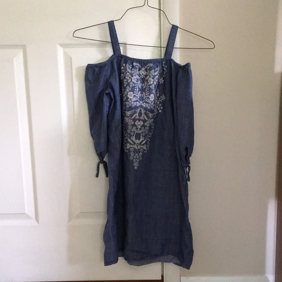 Art Class embroidered denim dress - Picture 4 of 7